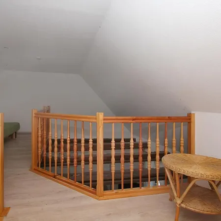 Storchennest Haus Terrasse, Garten Feriehus